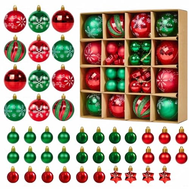 Fuyuleyo Christmas Baubles Set