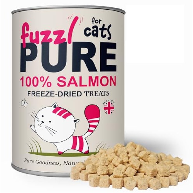 Fuzzl Salmon Cat Treats