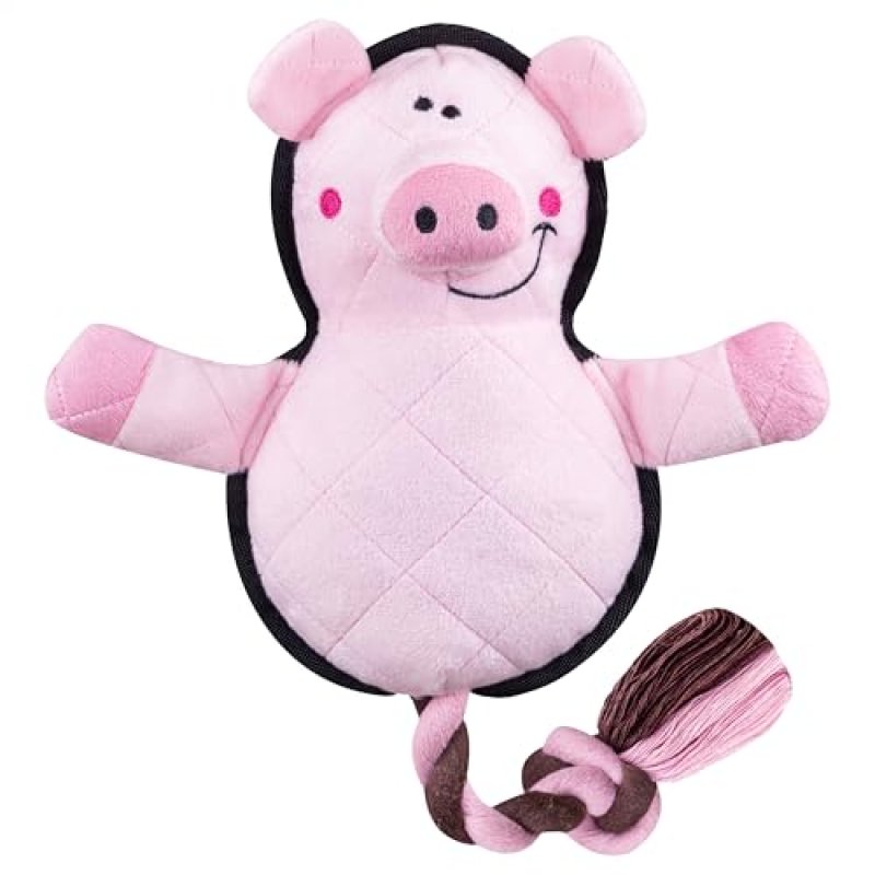 Fuzzl Dura Pig Dog Toy
