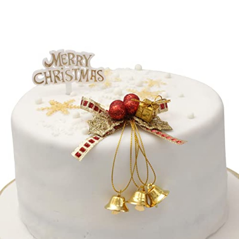 Evelay Christmas Cake Decoration Set