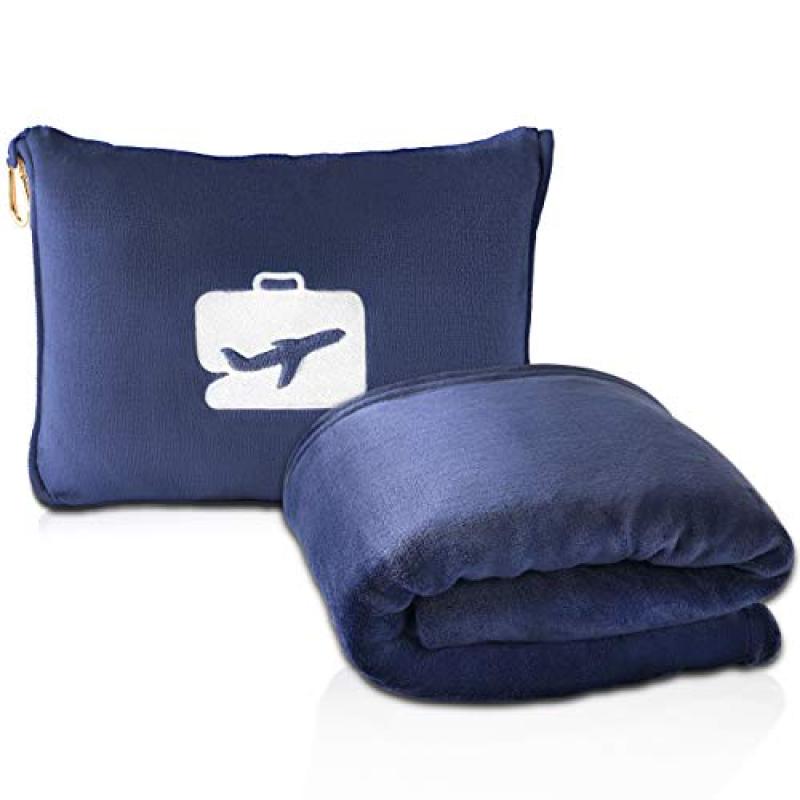 EverSnug Travel Blanket and Pillow Set