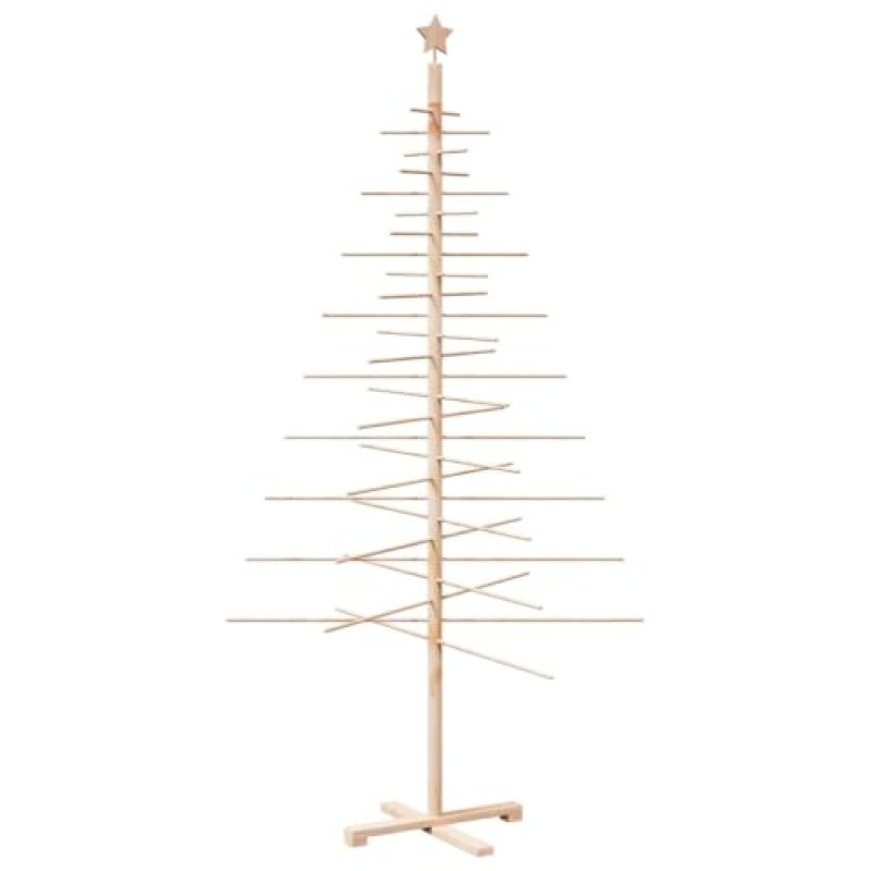 vidaXL Wooden Christmas Tree