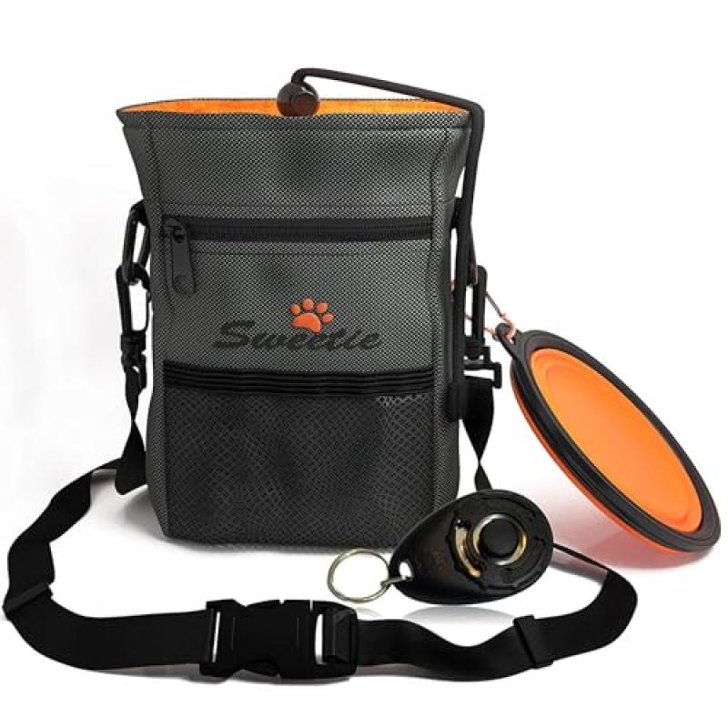 Sweetie Dog Treat Pouch with Poop Bag Holder