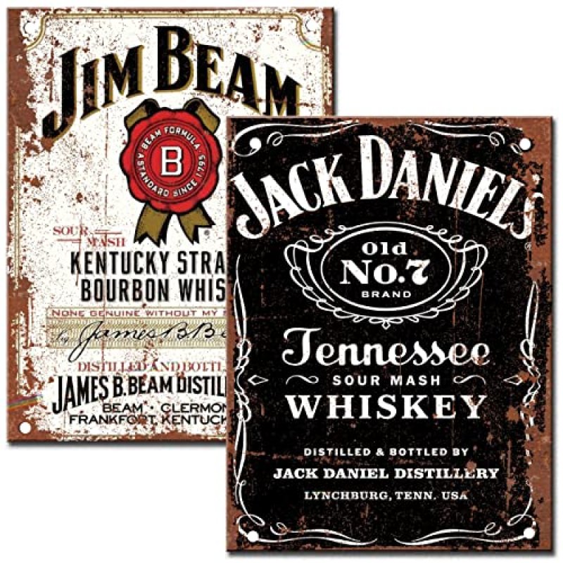 Swift Gift UK Set of 2 Bar Signs - Home Pub…