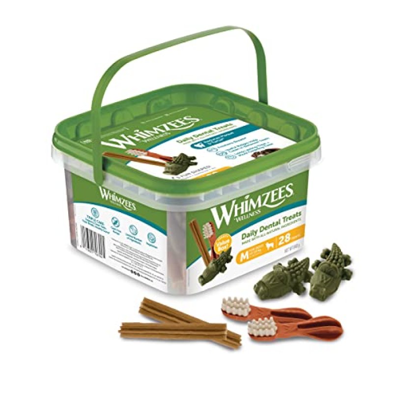 WHIMZEES By Wellness Variety Box Dental M, Mixed…