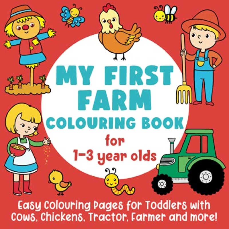 My First Farm Colouring Book