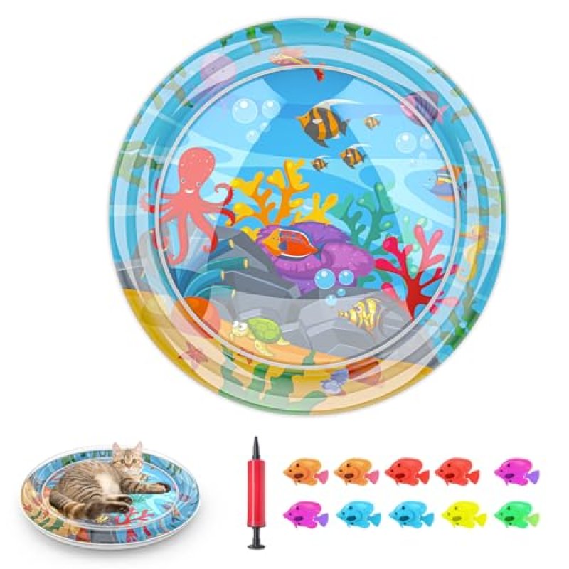 Tyasoleil Cat Toy & Water Mat