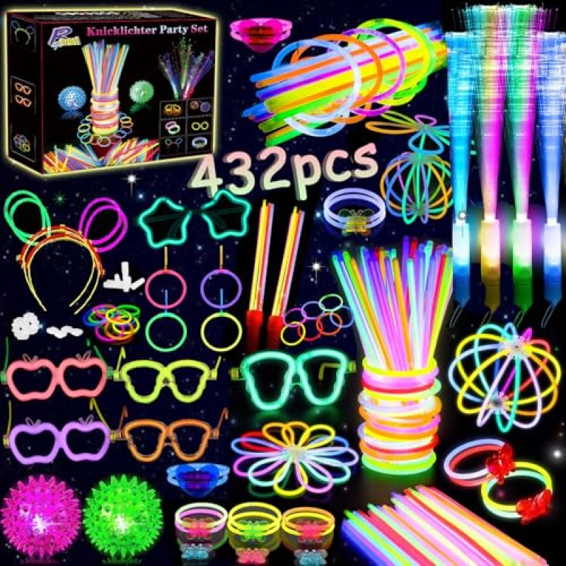 ZycBernoi Glow Stick Set