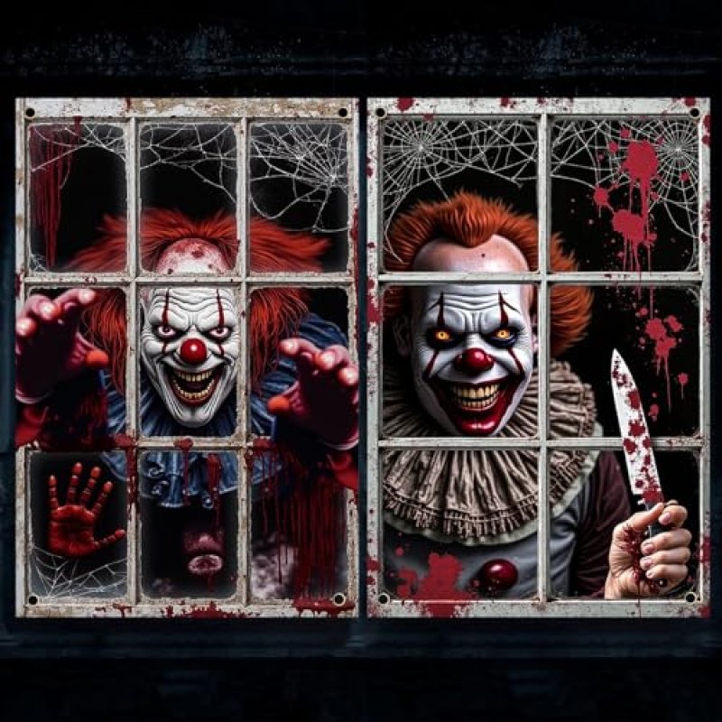 Qylazune Halloween Clown Decor