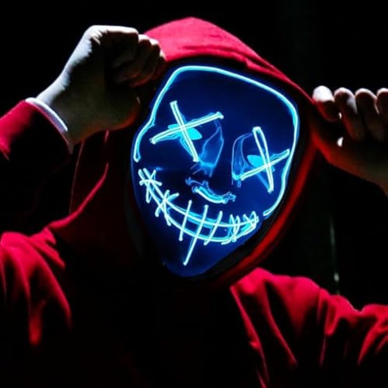 Syleubucy LED Halloween Mask
