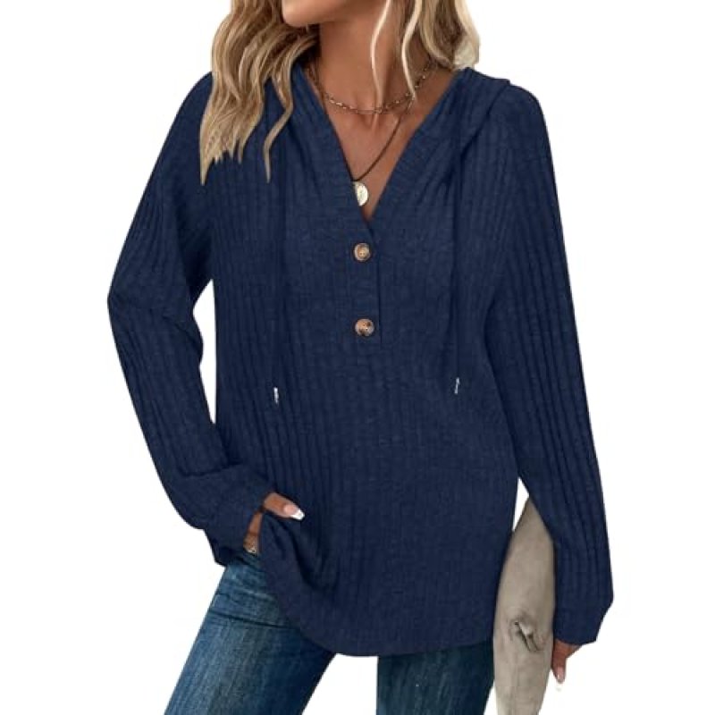 Syphiby Hoodies for Women Long Sleeve Tops Ladies…