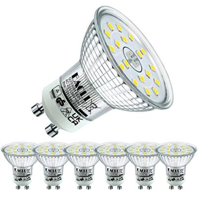 EACLL GU10 LED Bulbs 4.9W Pack of 6