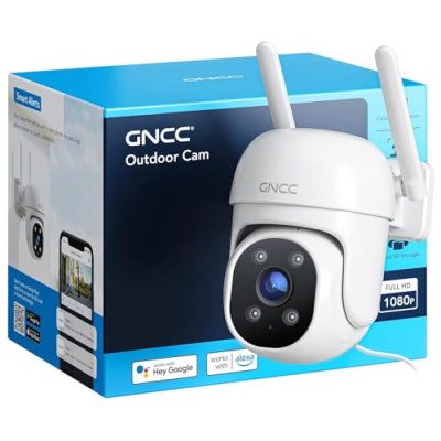 GNCC 1080P Outdoor Security Camera