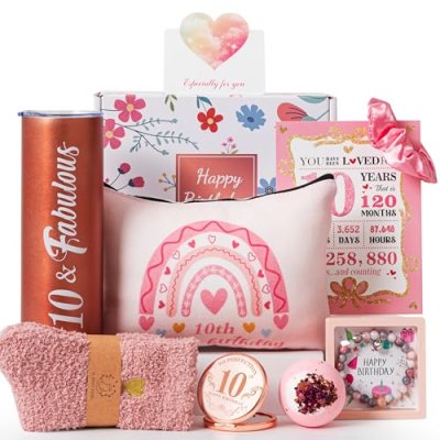 10th Birthday Gifts Set for Girls