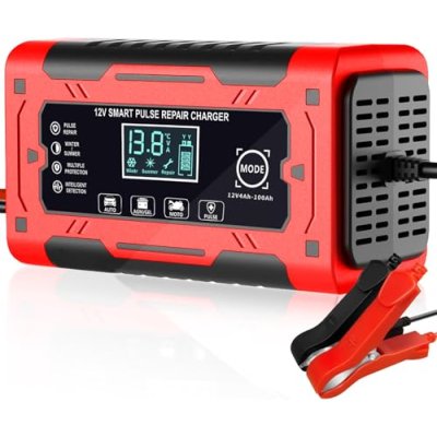 12V Smart Car Battery Charger