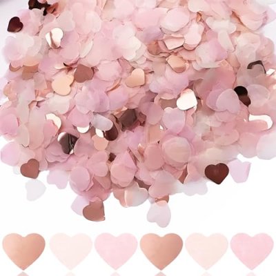 12000 Pieces Heart Shaped Paper Confetti for…