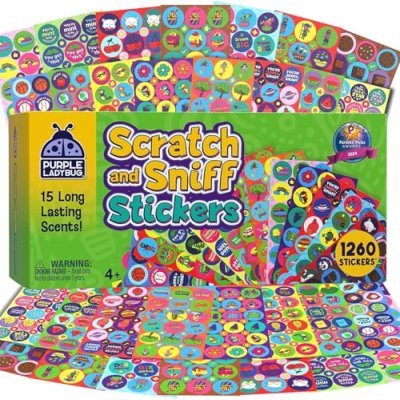 PURPLE LADYBUG 1260 Scratch and Sniff Smelly…