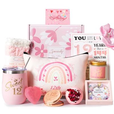 12th Pamper Gift Basket for Girls