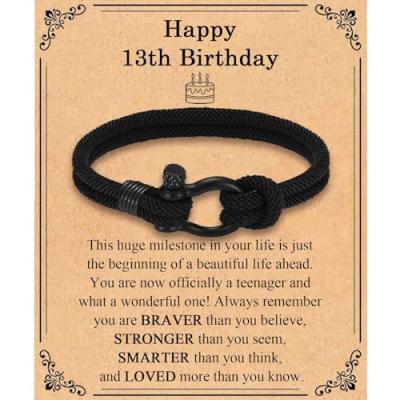 TEVOP 13th Birthday Bracelet Gifts