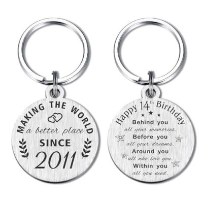 ABBNT 14th Birthday Keychain