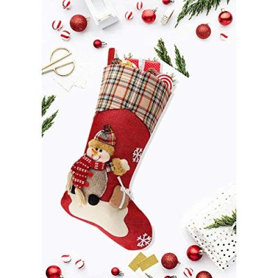 18" Classic Christmas Stockings, Big Size…