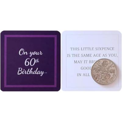1965 Lucky Sixpence 60th Birthday Gift
