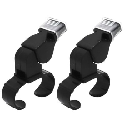 2 PCS Handheld Whistle,Finger Grip Sport Referee…