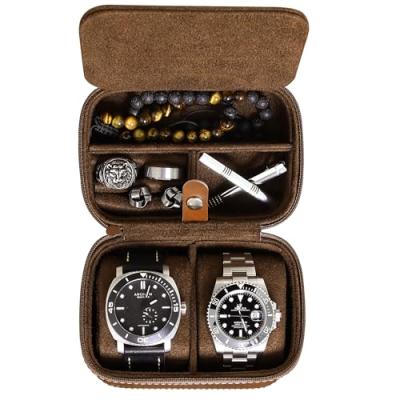 ROTHWELL 2 Watch Travel Case
