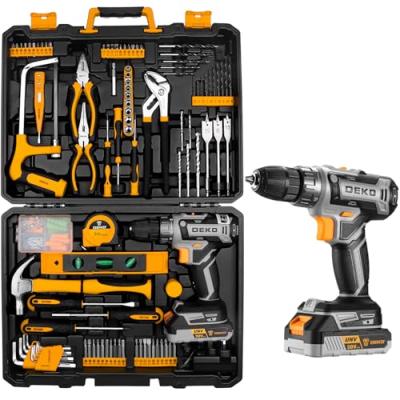 DEKO 20V Cordless Drill Kit