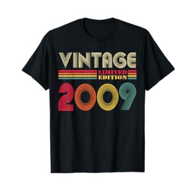 2009 Vintage 16th Birthday T-Shirt