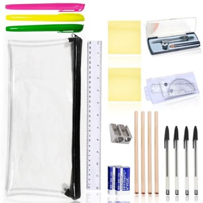 OBYJCA 22 Pcs Back to School Stationery Set,…