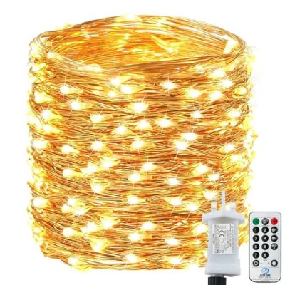 220 LED Fairy Lights with Remote