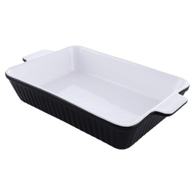 LDXDRU 2700ML Ceramic Baking Dish, 10 x 7 Inch…