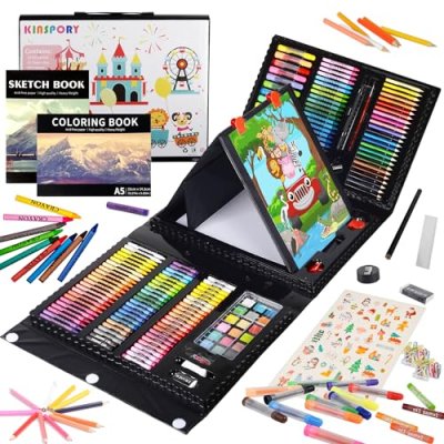 KINSPORY 290 PCS Art Set for Kids, Deluxe…