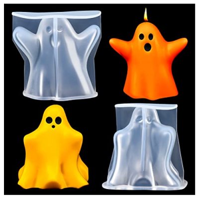 KVCSYAW 3D Ghost Resin Molds, 2 Pack Halloween…