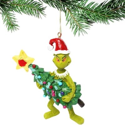 3D Grinch Ornament