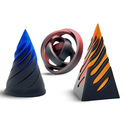 3D Printed Fidget Toy Set