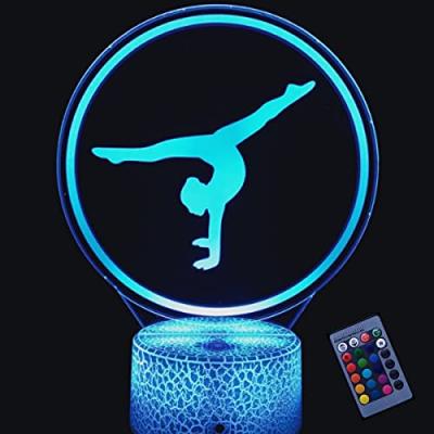YTDZLTD 3D Gymnastics Night Light