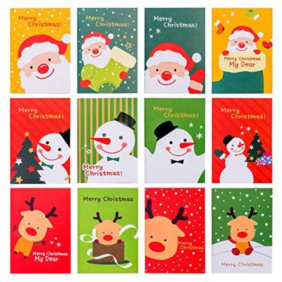 30 Pcs Mini Christmas Notepads Kids Portable…