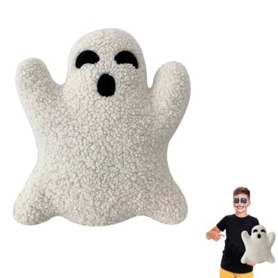 30cm Halloween Ghost Plush Pillow,Stuffed Plush…