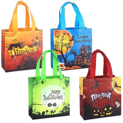 4PCS Halloween Trick or Treat Bags,Halloween Tote…