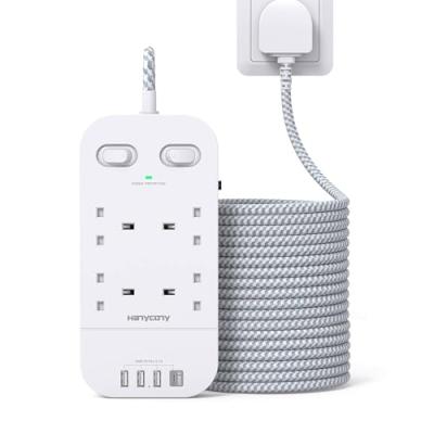 4 Way Power Strip with USB C Slots