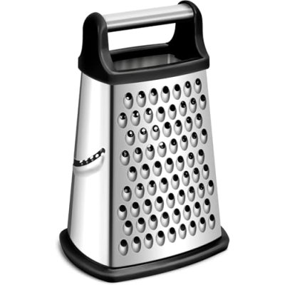 VBOK 4-Sided Stainless Steel Grater
