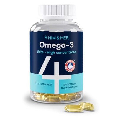 4 HIM & HER Omega-3 Capsules