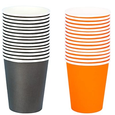 XNHIU 40 Pieces 9 Ounce Paper Cups Halloween…