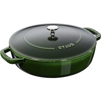 STAUB 40511-478-0 Cast Iron Chistera 28 cm Basil…