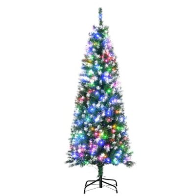 HOMCOM 5FT Prelit Christmas Tree