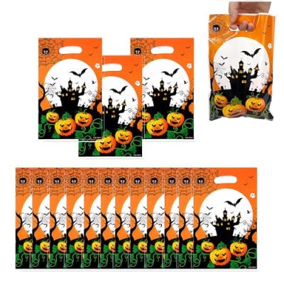 50 Pcs Halloween Party Bags Favors, Halloween…