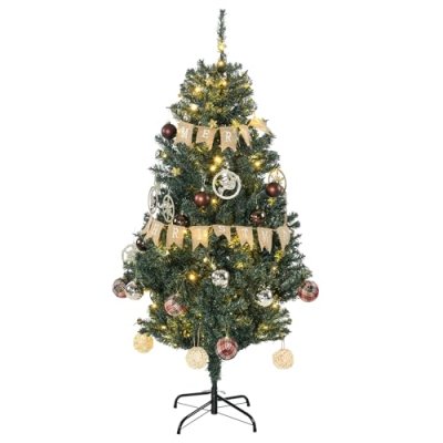 HOMCOM 5ft Christmas Tree