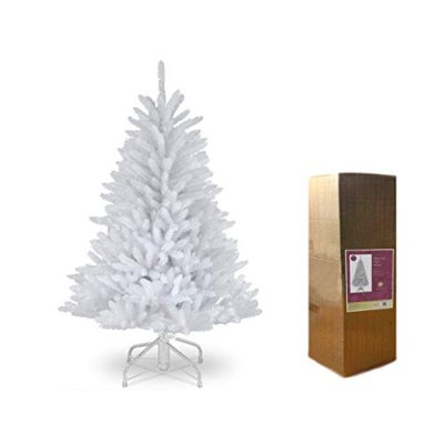 SHATCHI 5ft Snow White Christmas Tree